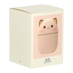 Humidificateur d'air diffuseur d'huile kitty rose RGB
