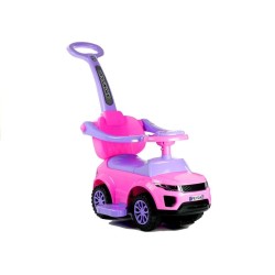 Voiture porteur a Pousser 614W Rose