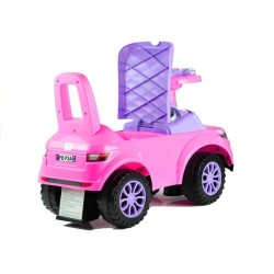 Voiture Porteur pour enfant 613W Jeu + Lumières Rose