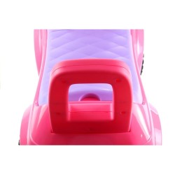 Voiture Porteur pour enfant 613W Jeu + Lumières Rose