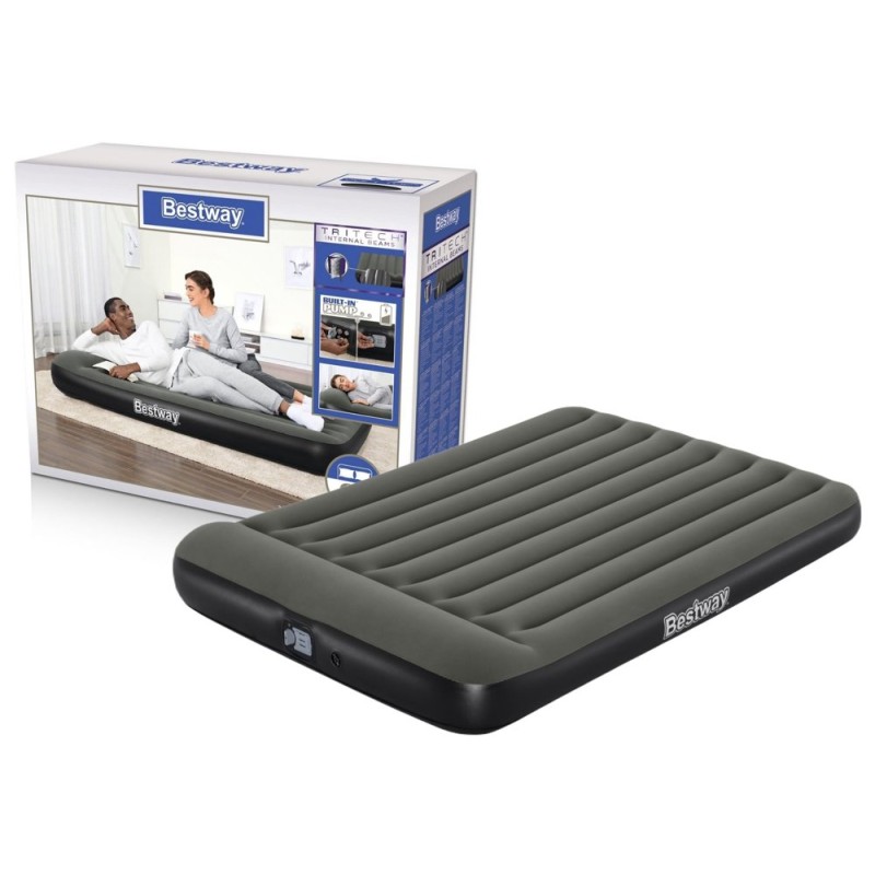 Matelas pneumatique avec pompe 203 x 152 x 30 cm Bestway 67930

