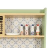 Mint MDF wooden kitchen for kids