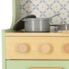 Mint MDF wooden kitchen for kids