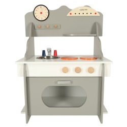 Cuisine en bois MDF pour enfants avec  four et accessoires