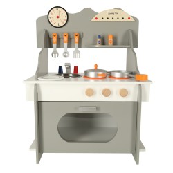 Cuisine en bois MDF pour enfants avec  four et accessoires