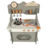 Cuisine en bois MDF pour enfants avec  four et accessoires