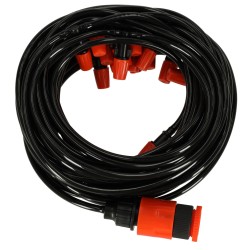 Water curtain mist garden sprinkler irrigation system 15m