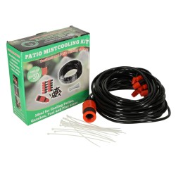 Water curtain mist garden sprinkler irrigation system 15m