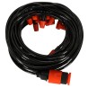 Water curtain mist garden sprinkler irrigation system 20m
