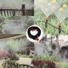 Water curtain mist garden sprinkler irrigation system 20m