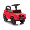 Voiture porteur pour enfant Mercedes Classe G 652 avec Klaxon Rouge 