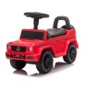 Voiture porteur pour enfant Mercedes Classe G 652 avec Klaxon Rouge 