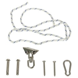 Hammock bracket ceiling mount swings
