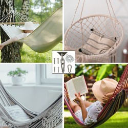Hammock bracket ceiling mount swings