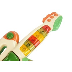 Piano guitare interactif pour enfants, son vert clair