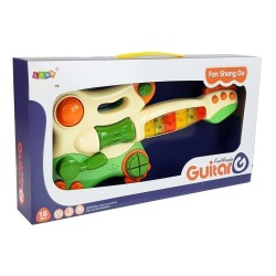 Piano guitare interactif pour enfants, son vert clair