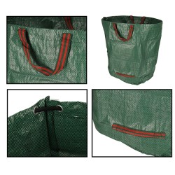 Garden leaf waste garbage can 270l bag large