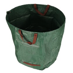 Garden leaf waste garbage can 270l bag large