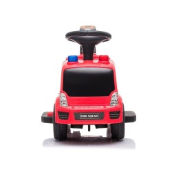 Voiture porteur pour enfant Pompiers Canon Bulles de savon Son Support de batterie