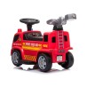 Voiture porteur pour enfant Pompiers Canon Bulles de savon Son Support de batterie