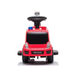 Voiture porteur pour enfant  Pompiers Échelle Bulles de savon Sons Fonctionne sur piles