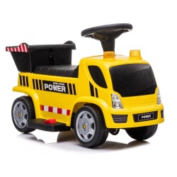 Voiture porteur pour enfant Pompiers Canon Bulles de savon Son batterie