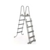 BESTWAY Echelle De Sécurité 2 X 4 Marches - Avec Plateforme - Pour Piscine Hauteur 132 Cm