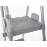 BESTWAY Echelle De Sécurité 2 X 4 Marches - Avec Plateforme - Pour Piscine Hauteur 132 Cm